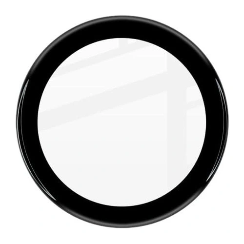 Szkło hybrydowe Bizon Glass Edge do Samsung Galaxy Watch 4 44 mm czarne