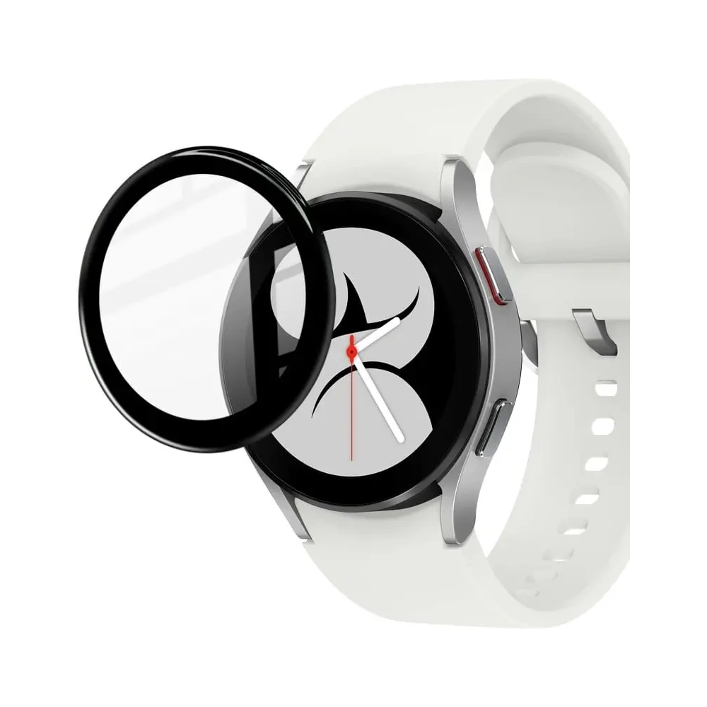 Hurtownia GSM - Sklo hybridní Bizon Glass Edge pro Samsung Galaxy Watch 4 44 mm černé - BIZ1794 - {ean13} - Hurt