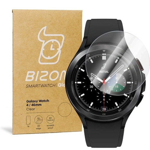 Szkło hartowane Bizon Glass Clear do Samsung Galaxy Watch 4 Classic 46mm