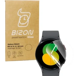Wholesale Bizon Glass Hydrogel Samsung Galaxy Watch FE / 6 / 5 / 4 40mm [2 PACK] - BIZ1800 - {ean13} - Hurt