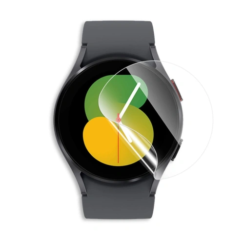 Folia hydrożelowa na ekran Bizon Glass Hydrogel Samsung Galaxy Watch FE / 6 / 5 / 4 40mm [2 PACK]