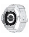 Wholesale Bizon Strap + Case Watch Action Samsung Galaxy Watch 4 / 5 40 mm clear - BIZ1801 - {ean13} - Hurt