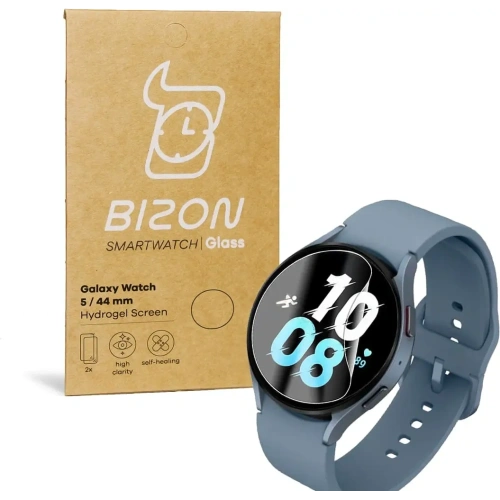 Folia hydrożelowa na ekran Bizon Glass Hydrogel Samsung Galaxy Watch 5 / 6 44mm [2 PACK]