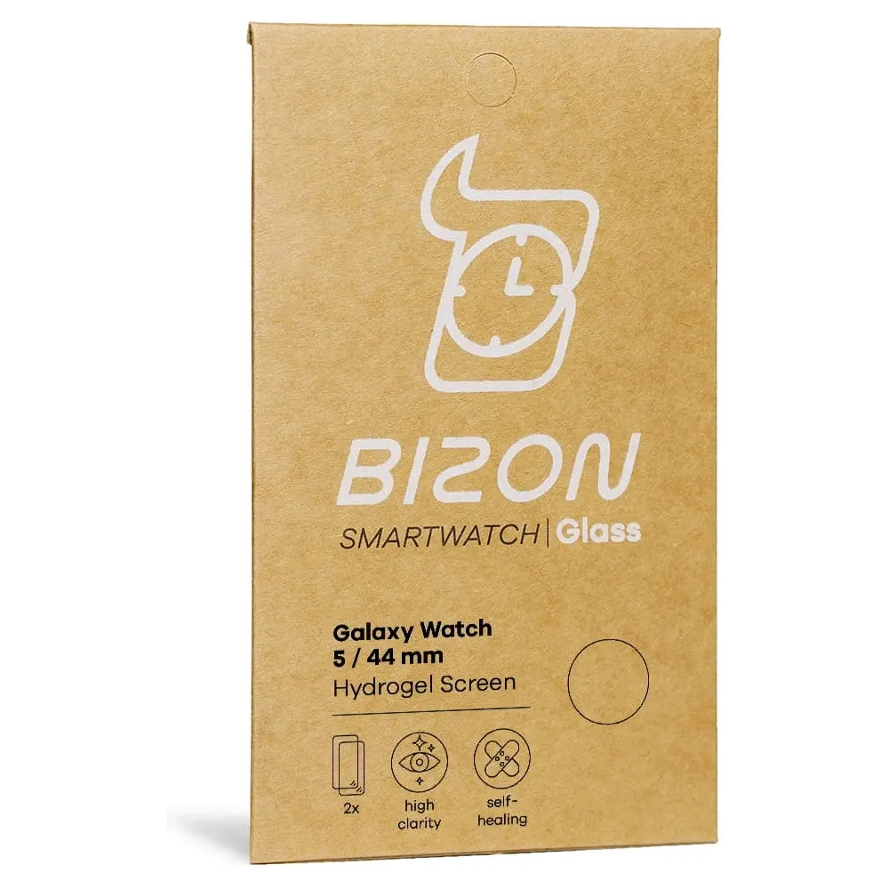 Hurtownia GSM - Folie hydrogelové na displej Bizon Glass Hydrogel Samsung Galaxy Watch 5 / 6 44mm [2 PACK] - BIZ1802 - {ean13} - Hurt
