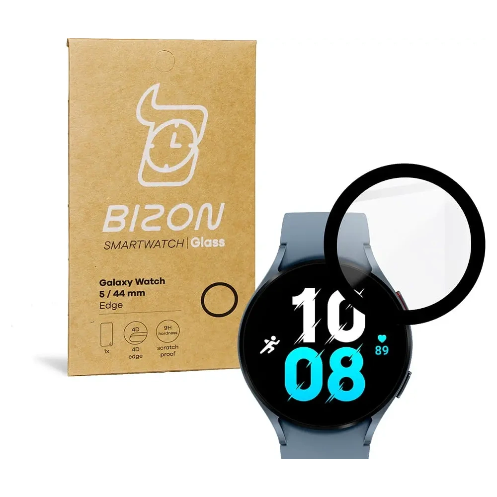 Hurtownia GSM - Bizon Glass Edge Samsung Galaxy Watch 5 / 6 44 mm schwarz - BIZ1805 - {ean13} - Hurt