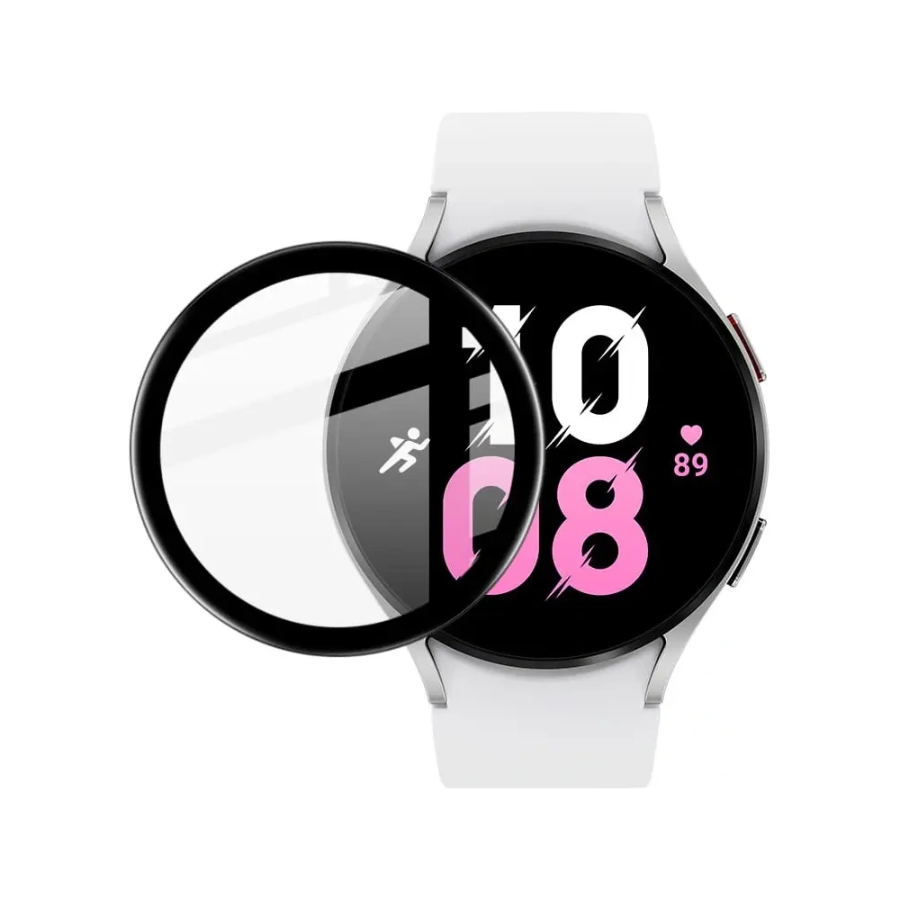Hurtownia GSM - Hybidní sklo Bizon Glass Edge pro Samsung Galaxy Watch 5 / 6 44 mm černé - BIZ1805 - {ean13} - Hurt