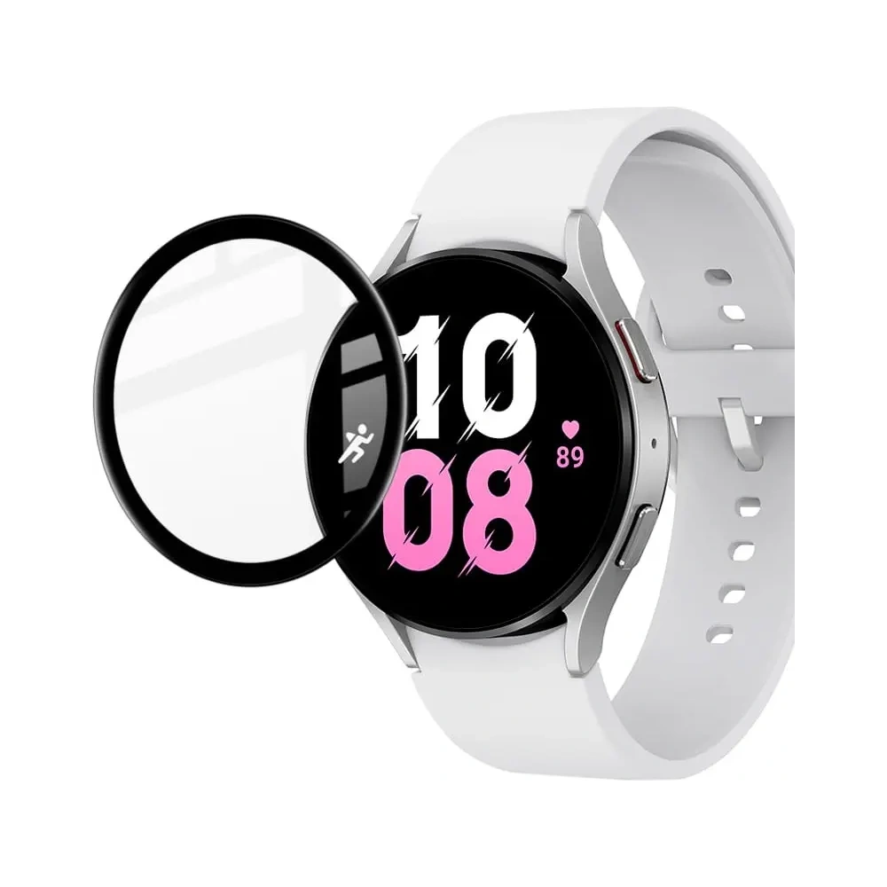 Wholesale Bizon Glass Edge Samsung Galaxy Watch 5 / 6 44 mm black - BIZ1805 - {ean13} - Hurt