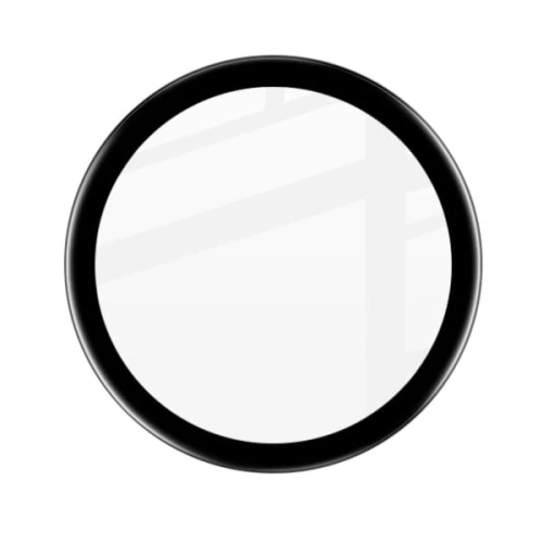 Szkło hybrydowe Bizon Glass Edge do Samsung Galaxy Watch 5 / 6 44 mm czarne