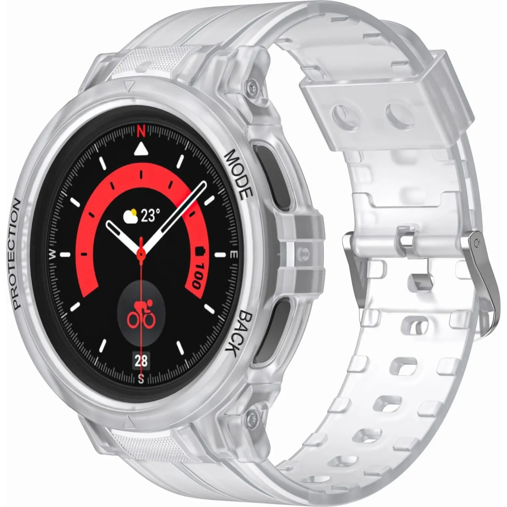 Hurtownia GSM - Bizon Strap + Case Uhr Action Pro Samsung Galaxy Watch 5 Pro 45 mm klar - BIZ1808 - {ean13} - Hurt