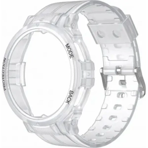 Hurtownia GSM - Etui s páskem Bizon Strap + Case Watch Action Pro pro Samsung Galaxy Watch 5 Pro 45 mm průhledné - BIZ1808 - {ean13} - Hurt