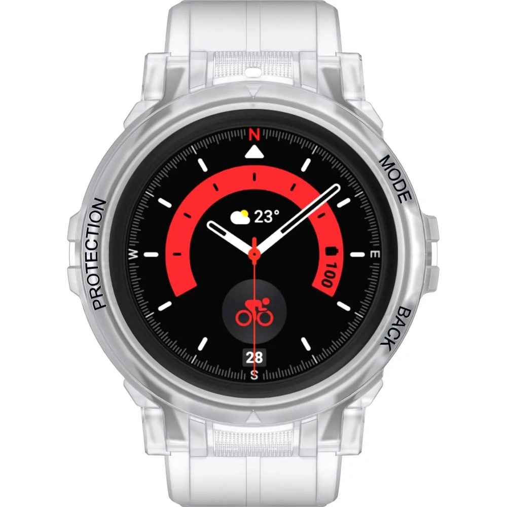 Hurtownia GSM - Bizon Strap + Case Uhr Action Pro Samsung Galaxy Watch 5 Pro 45 mm klar - BIZ1808 - {ean13} - Hurt