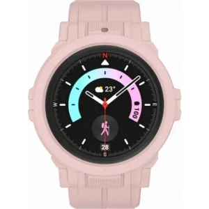 Hurtownia GSM - Etui s páskem Bizon Strap + Case Watch Action Pro do Samsung Galaxy Watch 5 Pro 45 mm jasně růžové - BIZ1809 - {ean13} - Hurt