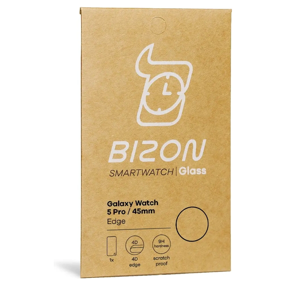 Hurtownia GSM - Bizon Glass Edge Samsung Galaxy Watch 5 Pro 45 mm schwarz - BIZ1810 - {ean13} - Hurt