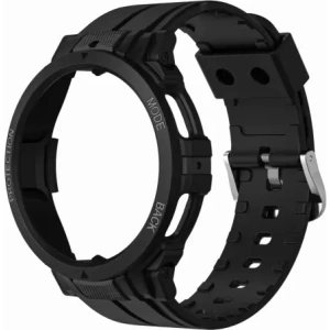Hurtownia GSM - Etui s páskem Bizon Strap + Case Watch Action Pro do Samsung Galaxy Watch 5 Pro 45 mm černé - BIZ1811 - {ean13} - Hurt
