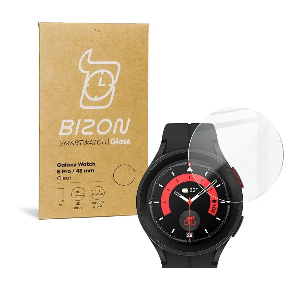 Hurtownia GSM - Bizon Glass Clear Samsung Galaxy Watch 5 Pro 45mm - BIZ1812 - {ean13} - Hurt