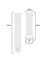 Hurtownia GSM - Pasek Bizon Strap Watch Silicone do Samsung Galaxy Watch 20 mm bílý - BIZ1814 - {ean13} - Hurt