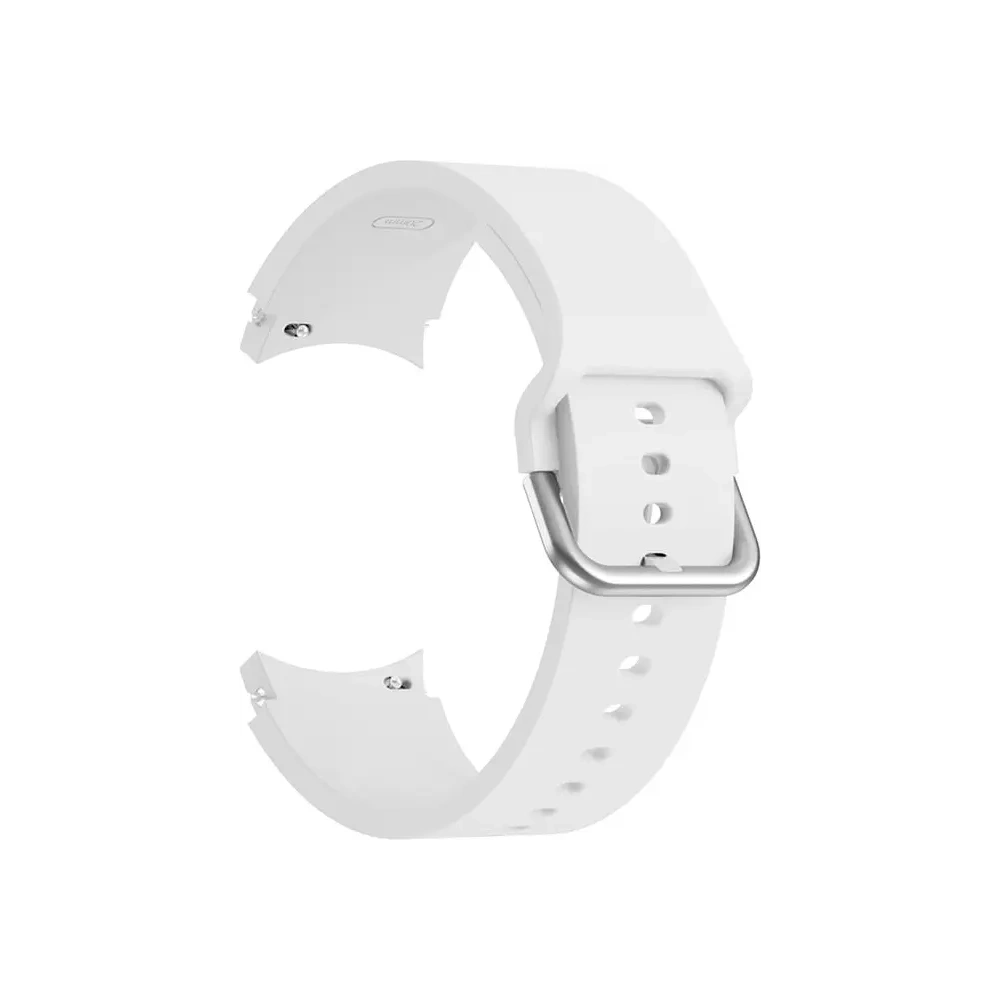 Hurtownia GSM - Pasek Bizon Strap Watch Silicone do Samsung Galaxy Watch 20 mm biały - BIZ1814 - {ean13} - Hurt