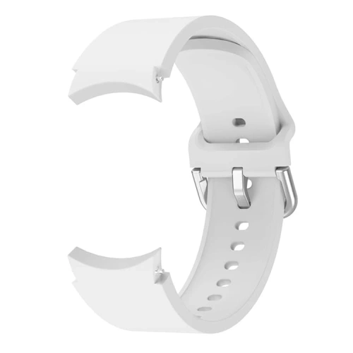 Pasek Bizon Strap Watch Silicone do Samsung Galaxy Watch 20 mm biały