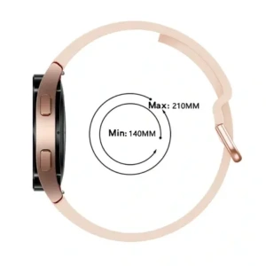 Hurtownia GSM - Bizon Strap Watch Silikon Samsung Galaxy Uhr 20 mm hellrosa - BIZ1815 - {ean13} - Hurt