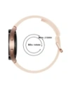 Hurtownia GSM - Pasek Bizon Strap Watch Silicone do Samsung Galaxy Watch 20 mm jasnoróżowy - BIZ1815 - {ean13} - Hurt