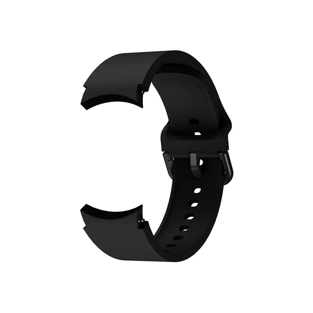 Wholesale Bizon Strap Watch Silicone Samsung Galaxy Watch 20 mm black - BIZ1816 - {ean13} - Hurt