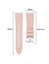 Hurtownia GSM - Pasek Bizon Strap Watch Silicone Pro do Samsung Galaxy Watch 20 mm jasnoróżowy - BIZ1817 - {ean13} - Hurt