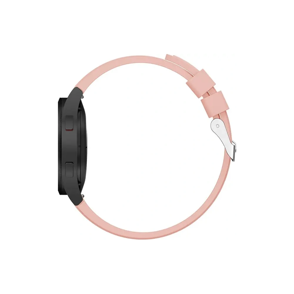 Hurtownia GSM - Pasek Bizon Strap Watch Silicone Pro do Samsung Galaxy Watch 20 mm jasnoróżowy - BIZ1817 - {ean13} - Hurt
