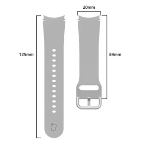 Hurtownia GSM - Pasek Bizon Strap Watch Silicone do Samsung Galaxy Watch 20 mm jasnoskvělý - BIZ1818 - {ean13} - Hurt