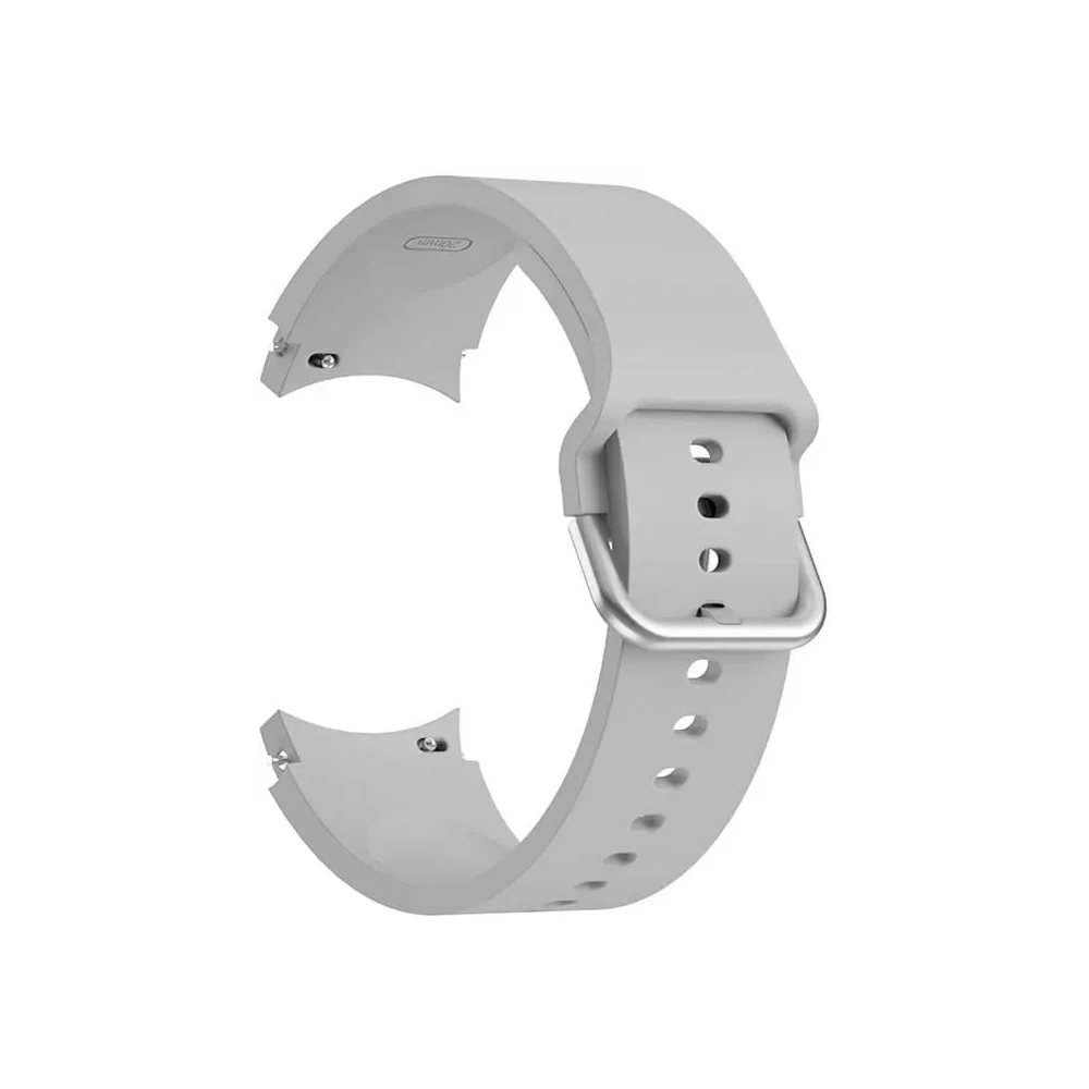 Hurtownia GSM - Pasek Bizon Strap Watch Silicone do Samsung Galaxy Watch 20 mm jasnoszary - BIZ1818 - {ean13} - Hurt