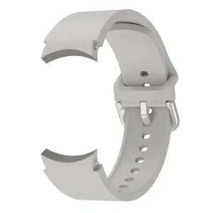 Hurtownia GSM - Bizon szíj óra szilikon Samsung Galaxy Watch 20 mm világosszürke - BIZ1818 - {ean13} - Hurt
