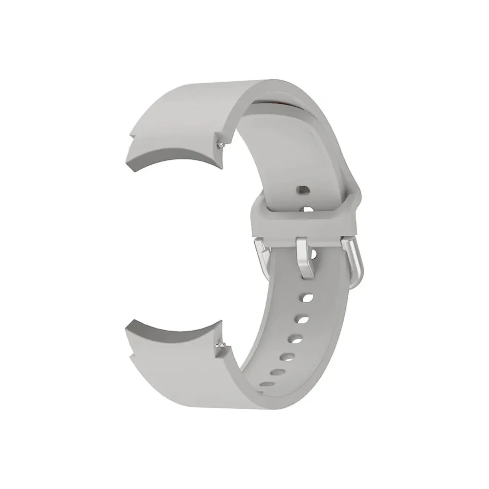 Hurtownia GSM - Pasek Bizon Strap Watch Silicone do Samsung Galaxy Watch 20 mm jasnoszary - BIZ1818 - {ean13} - Hurt
