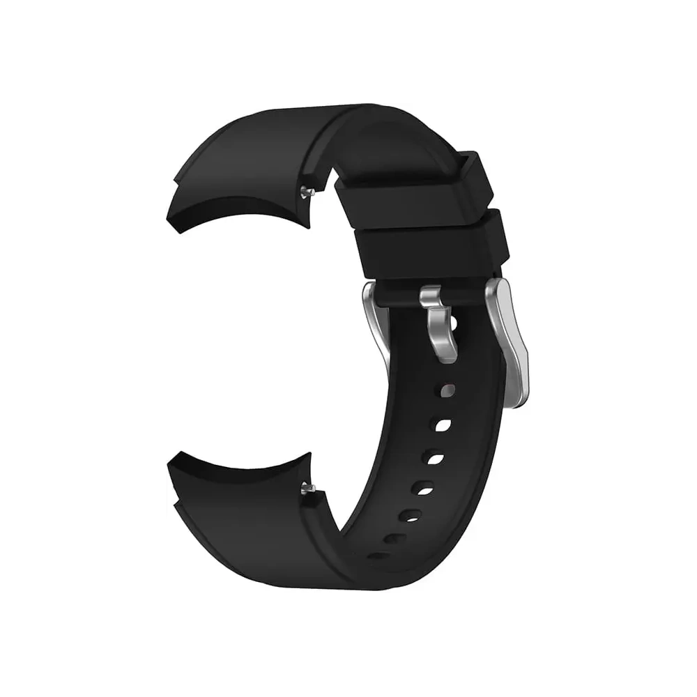 Hurtownia GSM - Pasek Bizon Strap Watch Silicone Pro do Samsung Galaxy Watch 20 mm czarny - BIZ1819 - {ean13} - Hurt
