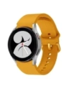 Pasek Bizon Strap Watch Silicone do Samsung Galaxy Watch 20 mm marchewkowy