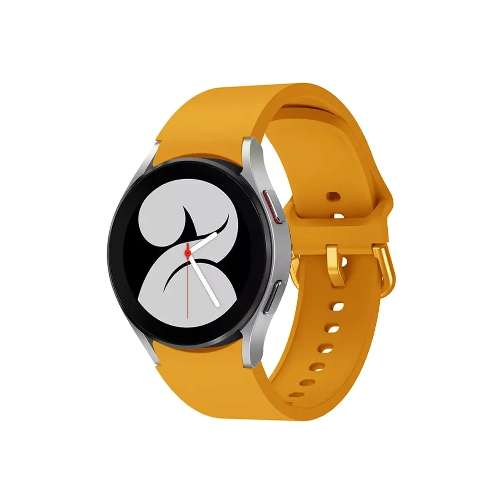 Hurtownia GSM - Pasek Bizon Strap Watch Silicone do Samsung Galaxy Watch 20 mm marchewkowy - BIZ1820 - {ean13} - Hurt