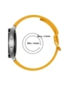 Hurtownia GSM - Pasek Bizon Strap Watch Silicone do Samsung Galaxy Watch 20 mm marchewkowy - BIZ1820 - {ean13} - Hurt