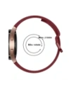Hurtownia GSM - Pasek Bizon Strap Watch Silicone do Samsung Galaxy Watch 20 mm burgundowy - BIZ1821 - {ean13} - Hurt