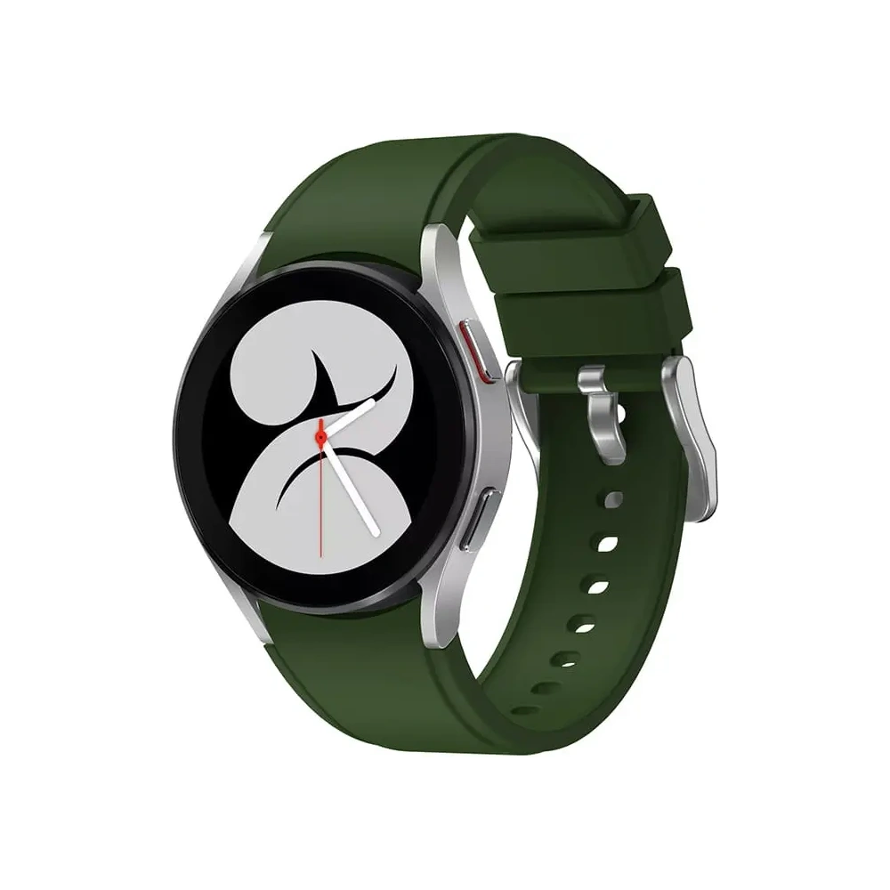 Hurtownia GSM - Pasek Bizon Strap Watch Silicone Pro do Samsung Galaxy Watch 20 mm zelený - BIZ1822 - {ean13} - Hurt