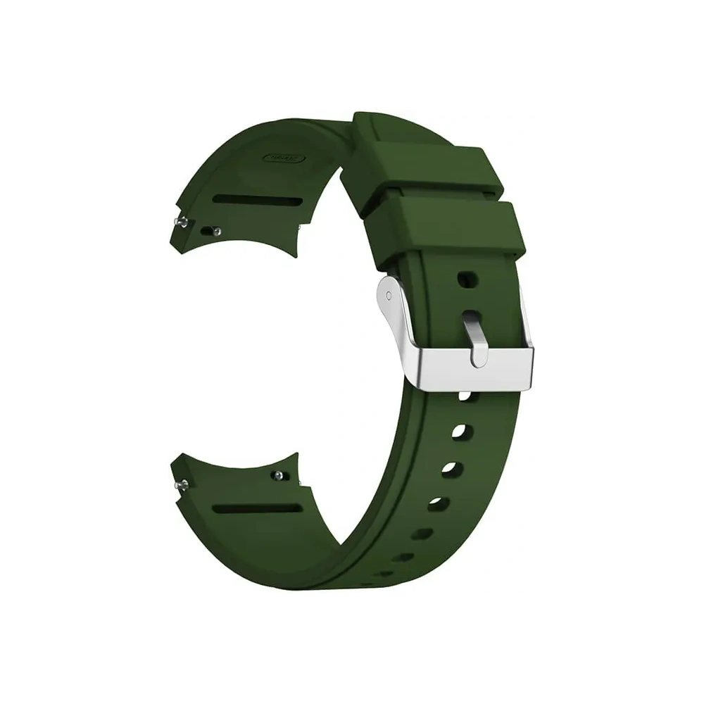 Hurtownia GSM - Ceas cu curea din silicon Bizon Pro Samsung Galaxy Watch 20 mm verde - BIZ1822 - {ean13} - Hurt