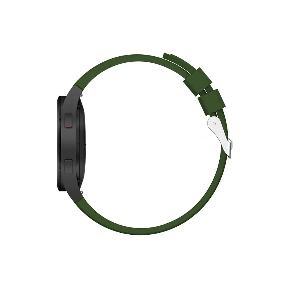Hurtownia GSM - Pasek Bizon Strap Watch Silicone Pro do Samsung Galaxy Watch 20 mm zelený - BIZ1822 - {ean13} - Hurt