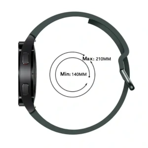 Hurtownia GSM - Bizon Strap Uhr Silikon Samsung Galaxy Watch 20 mm dunkelgrün - BIZ1825 - {ean13} - Hurt