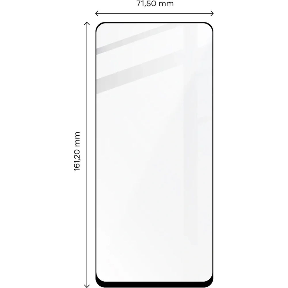 Wholesale Bizon Glass Edge 2 Samsung Galaxy XCover 6 Pro black - BIZ1826 - {ean13} - Hurt