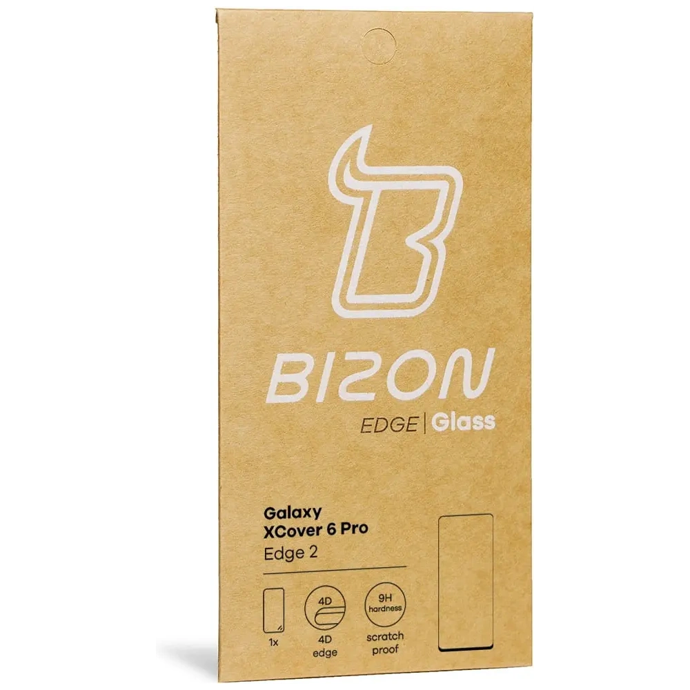 Wholesale Bizon Glass Edge 2 Samsung Galaxy XCover 6 Pro black - BIZ1826 - {ean13} - Hurt