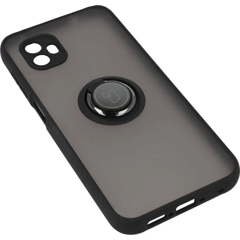 Hurtownia GSM - Bizon Case Hybrid Ring Samsung Galaxy Xcover6 rauchig mit einem schwarzen Rahmen - BIZ1828 - {ean13} - Hurt