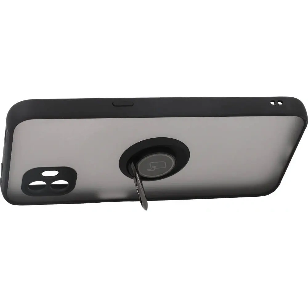 Hurtownia GSM - Bizon Case Hybrid Ring Samsung Galaxy Xcover6 rauchig mit einem schwarzen Rahmen - BIZ1828 - {ean13} - Hurt