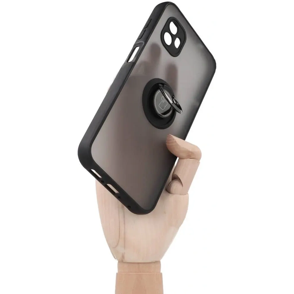 Hurtownia GSM - Bizon Case Hybrid Ring Samsung Galaxy Xcover6 rauchig mit einem schwarzen Rahmen - BIZ1828 - {ean13} - Hurt
