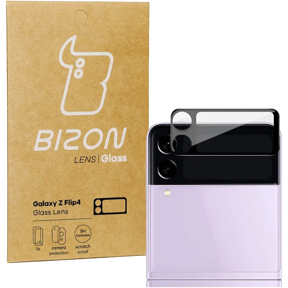 Hurtownia GSM - Sklo na aparát Bizon Glass Lens do Samsung Galaxy Z Flip4 [2 PACK] - BIZ1829 - {ean13} - Hurt