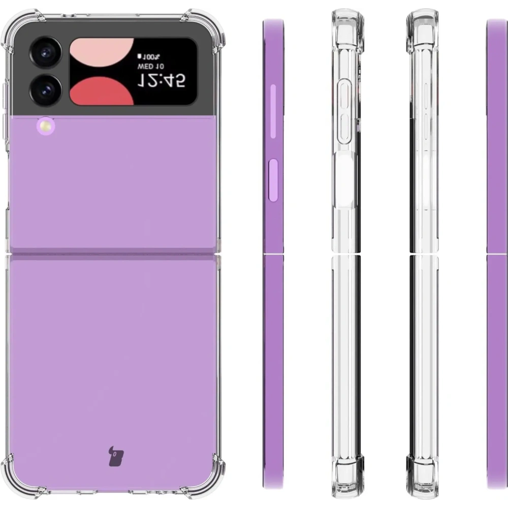 Hurtownia GSM - Bizon Case Salpa Samsung Galaxy Z Flip4 átlátszó - BIZ1830 - {ean13} - Hurt