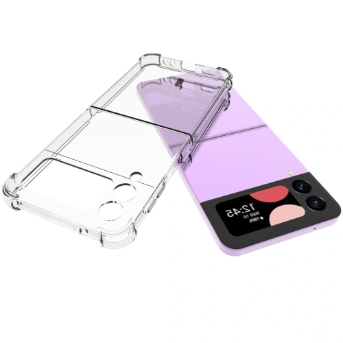 Elastyczne etui Bizon Case Salpa do Samsung Galaxy Z Flip4 przezroczyste