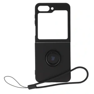 Hurtownia GSM - Bizon Case Szilikon Gyűrű Sq Samsung Galaxy Z Flip5 fekete - BIZ1831 - {ean13} - Hurt