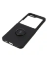 Hurtownia GSM - Bizon Case Silicone Ring Sq Samsung Galaxy Z Flip5 negru - BIZ1831 - {ean13} - Hurt